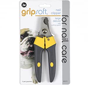 JW GRIPSOFT DELUXE NAIL CLIPPER LARGE