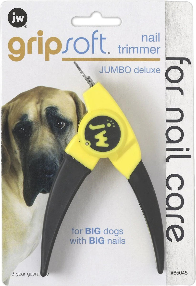 JW GRIPSOFT DELUXE NAIL TRIMMER JUMBO
