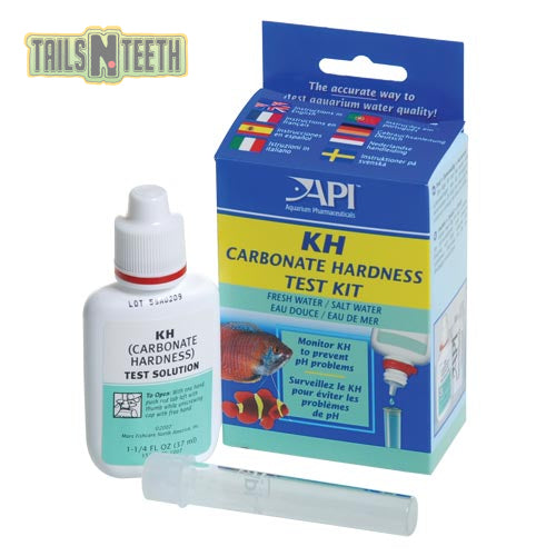 API Carbonate Hardness (KH) Test Kit - Monitor KH to Prevent pH Problems