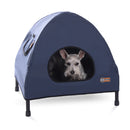 K&H PET PRODUCTS PET COT HOUSE NAVY BLUE MEDIUM