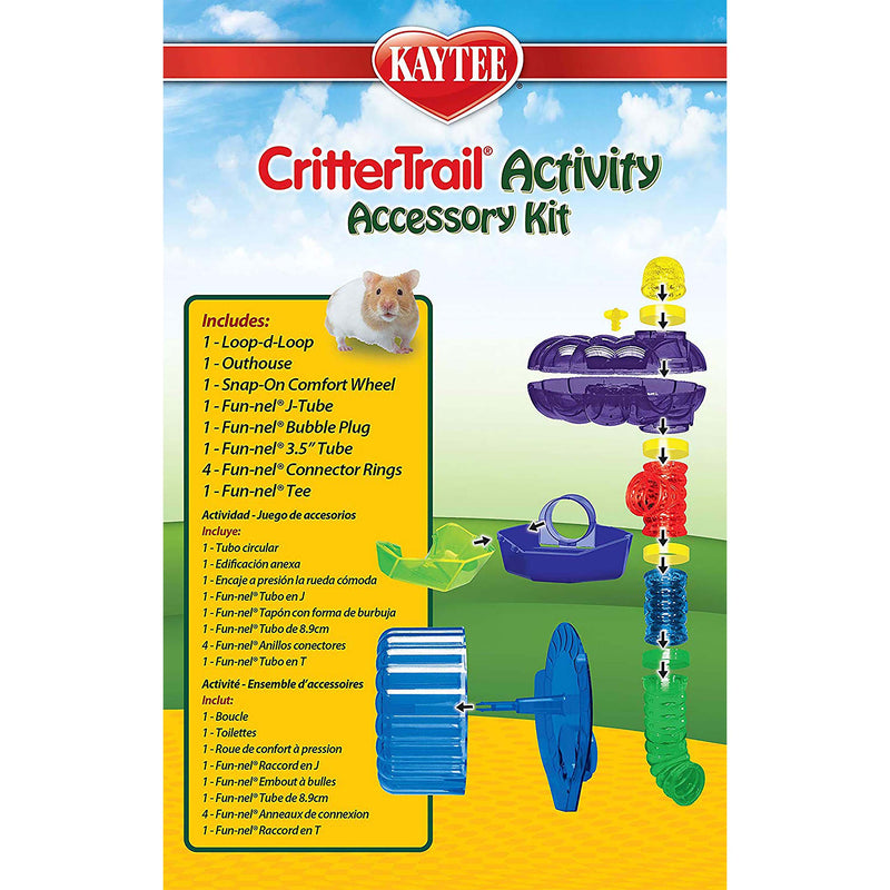 Kaytee Activity Accessory Kit for CritterTrail/Habitrail/S.A.M.