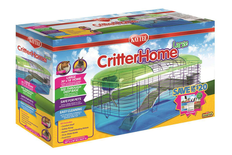 Kaytee CritterHome 30" x 18" Large Habitat