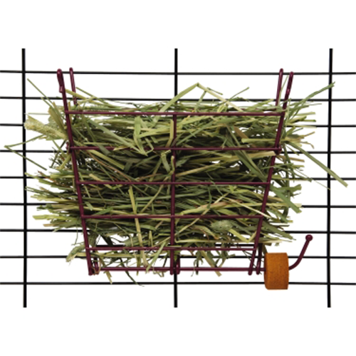 Kaytee Hay Manger - with Salt Spool Hanger - Hangs Onto Any Cage