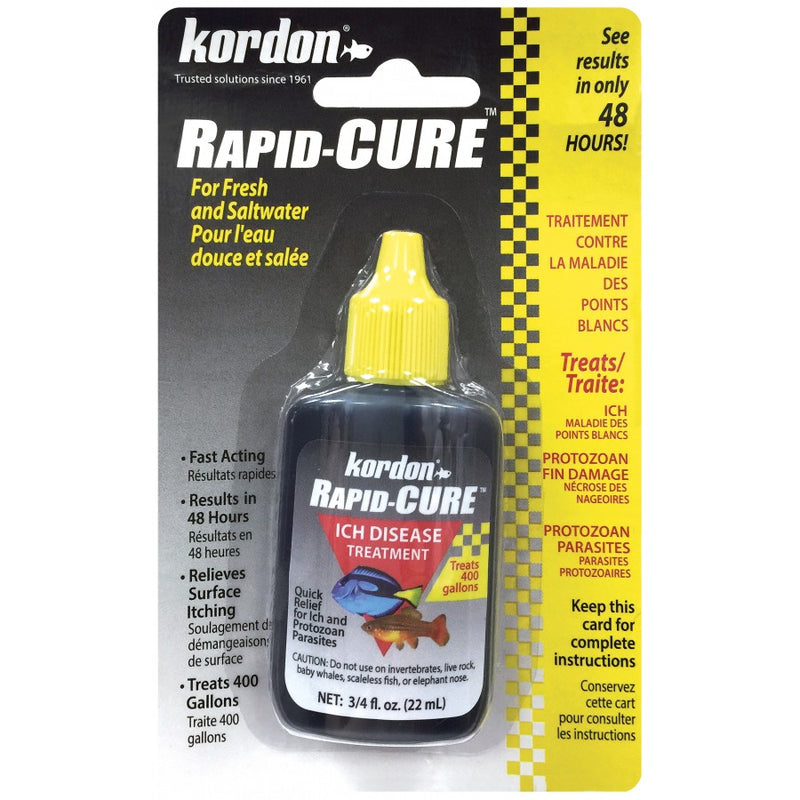 Kordon Rapid Cure 22ml - Ich & Parasite Treatment - Results in 48 Hours