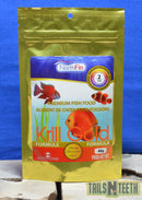 NorthFin Krill Gold - 2mm Pellet 80g - Premium Fish Food - Made in Canada