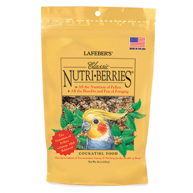 LAFEBER COCKATIEL NUTRI-BERRIES 10 OZ