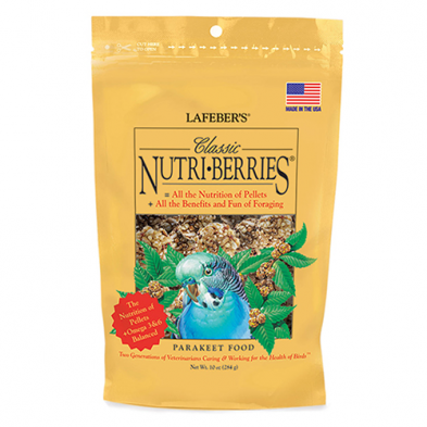 LAFEBER PARAKEET NUTRI-BERRIES 10 OZ