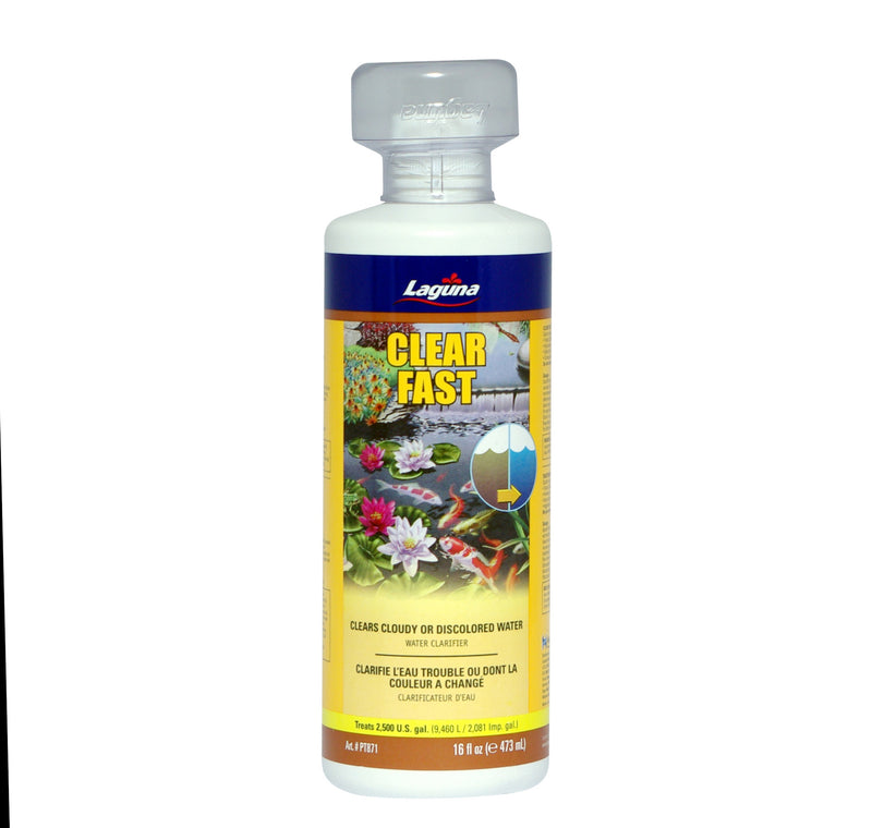 Laguna Clear Fast - 473 mL (16 fl oz ) - Clear Cloudy or Discoloured Water in Ponds