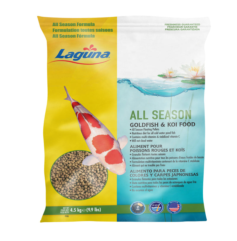 Laguna All Season Goldfish & Koi Floating Food - 4.5 kg (9.9 lb)