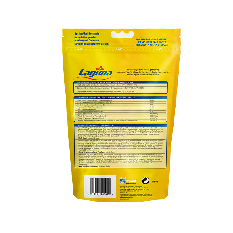 Laguna Spring & Fall Floating Food with Wheat Germ - 500 g (17 oz)