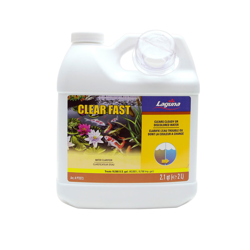 Laguna Clear Fast - 2 L (67 fl oz) - Clear Cloudy or Discoloured Water in Ponds