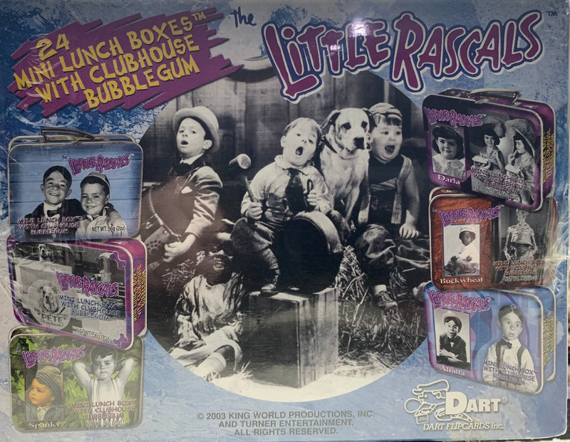 Little Rascals Vintage Pete Mini Collectible Lunchbox Tin with Clubhouse Gum