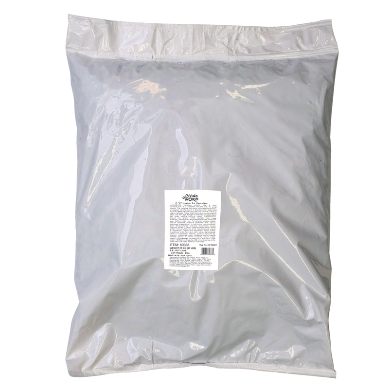 Living World Extrusion Diet for Hamsters - 15 kg (33 lbs) - Made in Canada