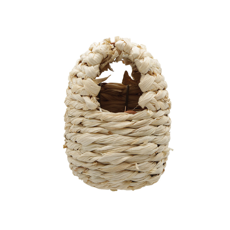 Living World Maize Peel Bird Nest for Finches - Small - 8 x 10 x 12 cm (3.1 x 3.9 x 4.7 in)