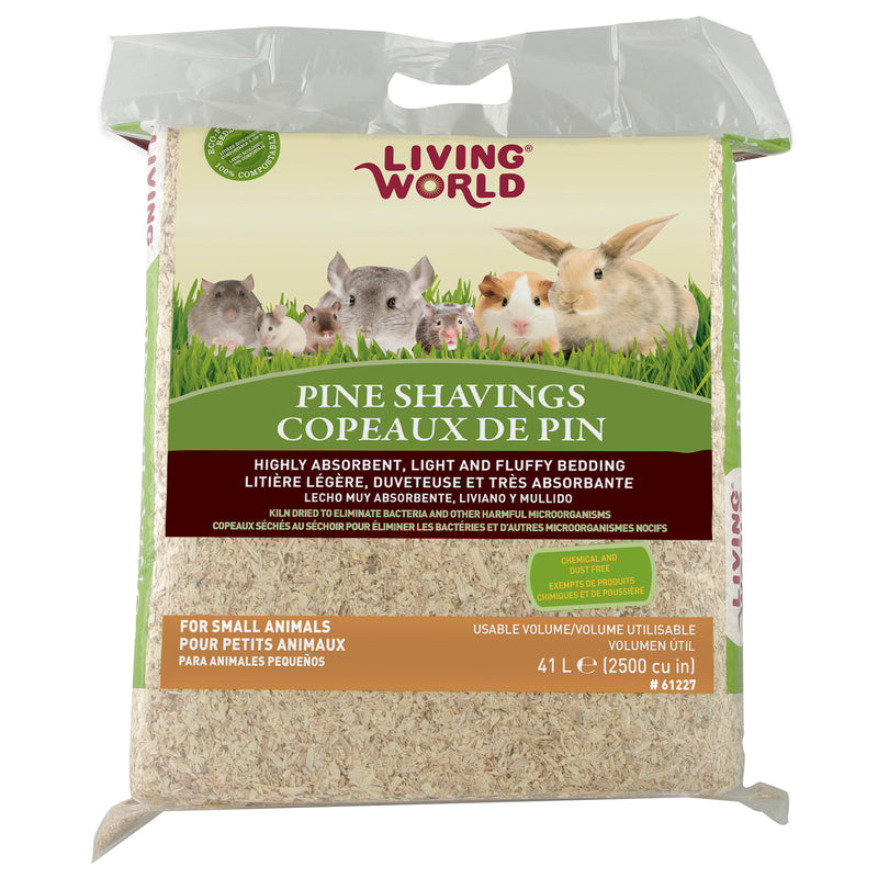 Living World Pine Shavings - 41 L (2500 cu in)