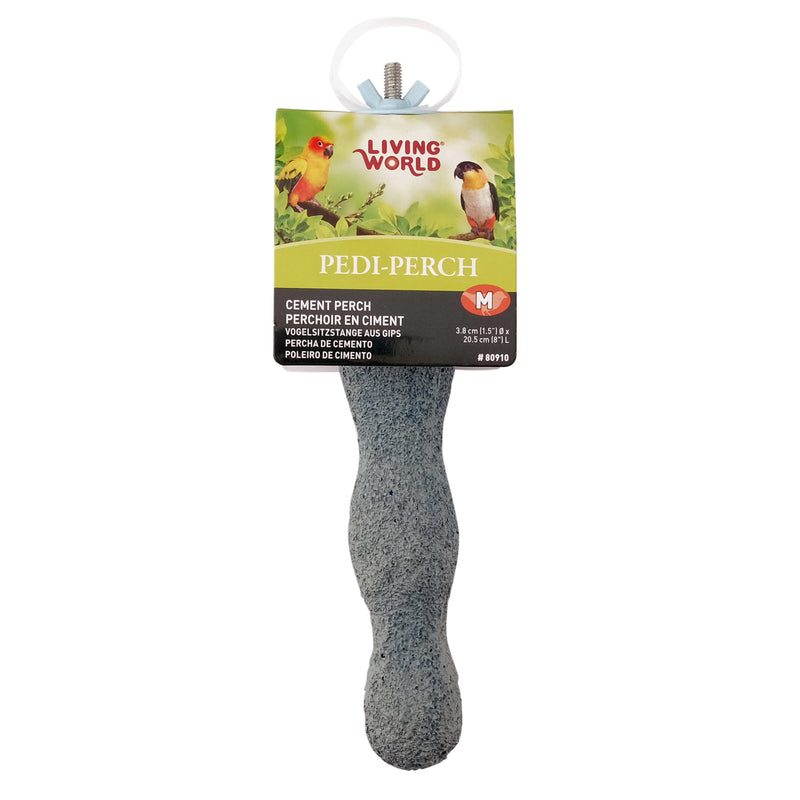 Living World Pedi-Perch - 20.5 cm (8in) - Medium - Cement Perch