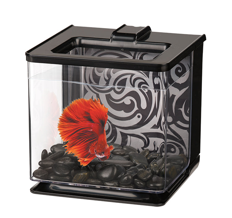 MARINA 2.5L EZ-Care Betta Kit - Black - 13358