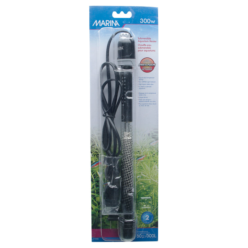 Marina Submersible Pre-Set Aquarium Heater - 300 W - 27 cm (10.6 in)