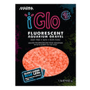 Marina iGlo Fluorescent Aquarium Gravel - Orange - 450 g (1 lb)