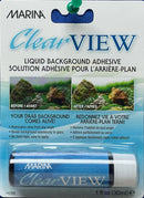 Marina Clear View Aquarium Background Adhesive Solution - 30 ml (1 fl oz)