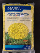 Marina Decorative Aquarium Gravel Yellow 2 Kg (4.4lb)
