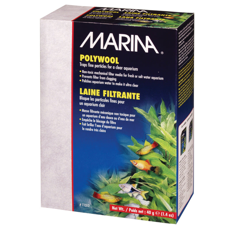 Marina Polywool - 40 g (1.4 oz) ~ Replacement Filter Media