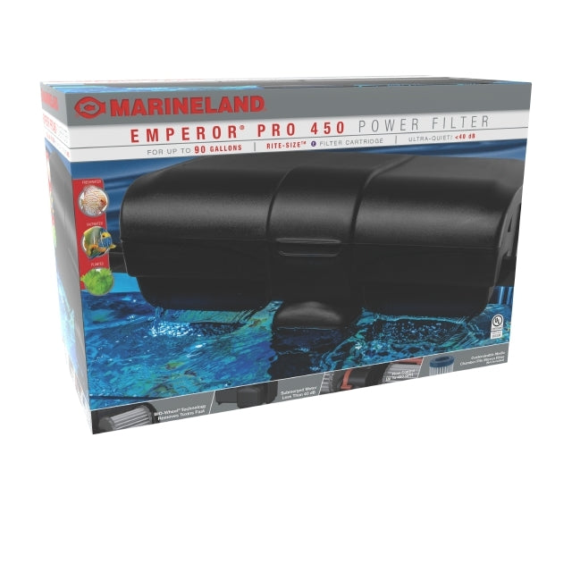 Rite-Size E Filterkartuschen - 10 Stück, Kompatibel Mit Marineland Emperor PRO 450 & 280/400 Aquariumfiltern