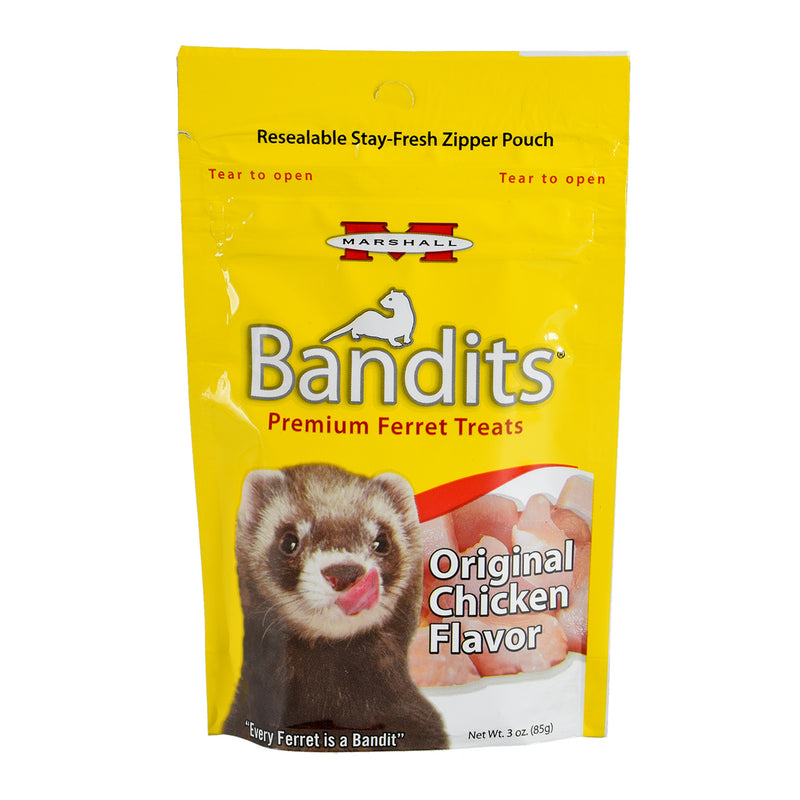 Marshall Bandits Premium Ferret Treats - 85g - Chicken