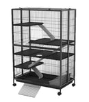 Marshall Folding Mansion Cage for Ferrets - Large: 39.4"w x 22.4"d x 55.8"h