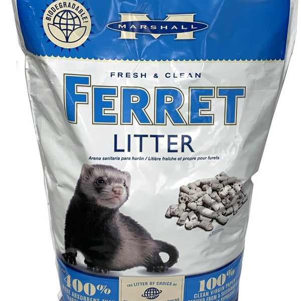 Marshall Premium Ferret Litter 4.5kg Up to 400 More Absorbent Than Clay Litter