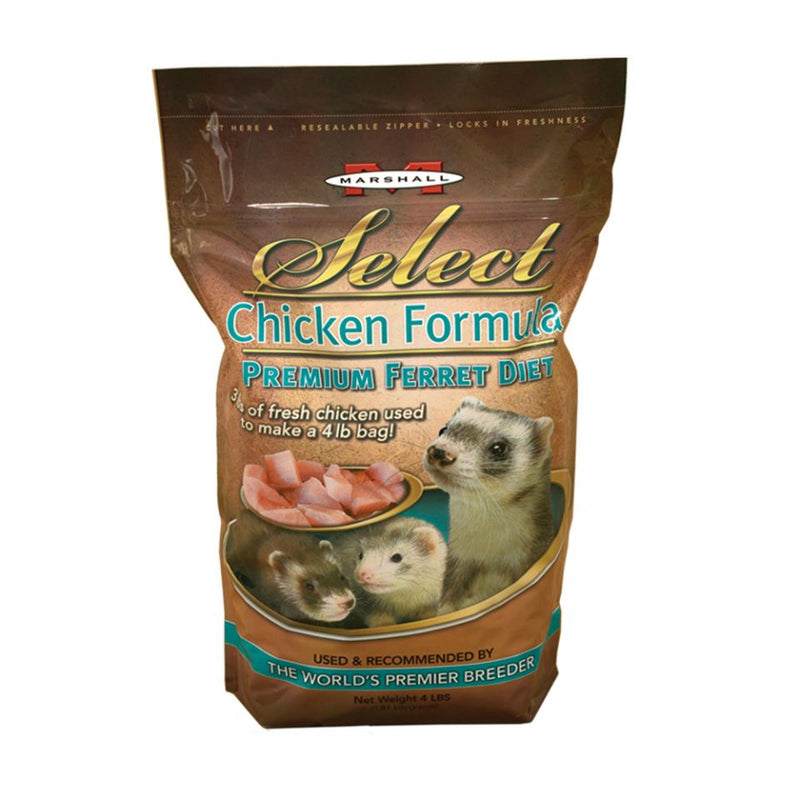 Marshall Premium Ferret Diet - Chicken - 1.81kg - Complete Nutrition for Ferrets