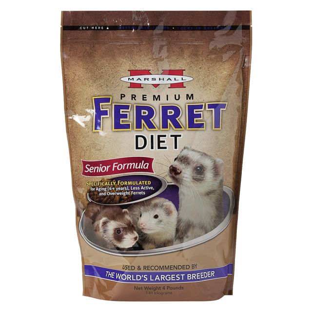 Marshall Premium Ferret Diet - Senior Formula - 4 lb