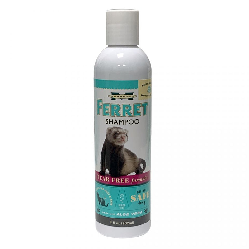 Marshall Tear Free Ferret Shampoo with Aloe Vera - 237ml - Safe for Baby Ferrets