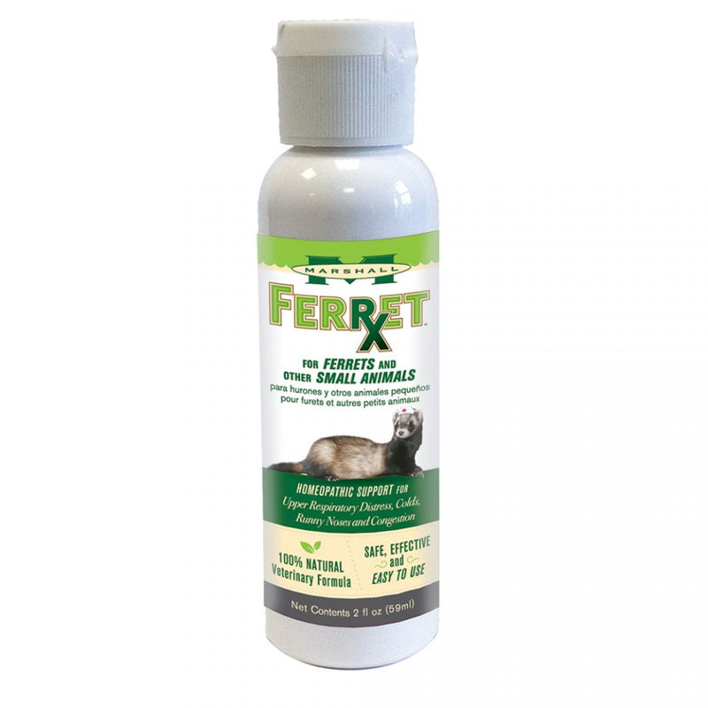 Marshall Ferret Rx - 59ml - Upper Respiratory Relief for Ferrets & Other Small Animals