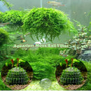 Aquarium Fish Media Floating Moss Ball Filter (grow your own moss)
