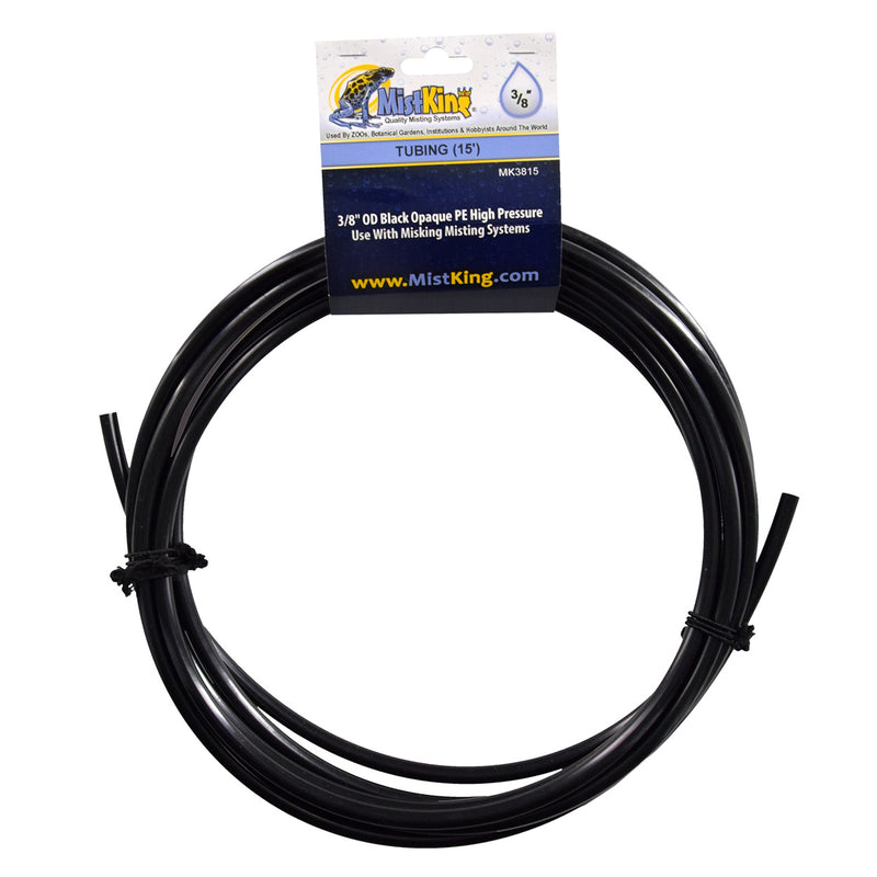 MistKing - 3/8"OD Black Tubing - 15 Feet - Replacement Part