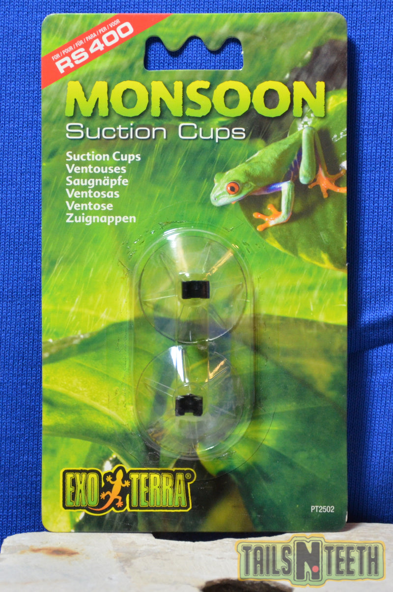 Exo Terra Monsoon - Suction Cups - For Monsoon Hosing PT2502