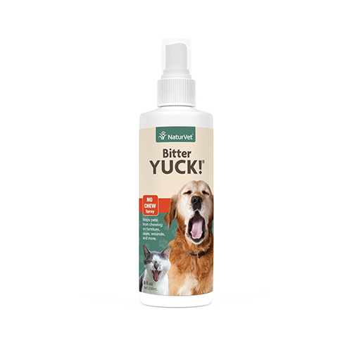 NATURVET® BITTER YUCK® NO CHEW SPRAY 8 OZ