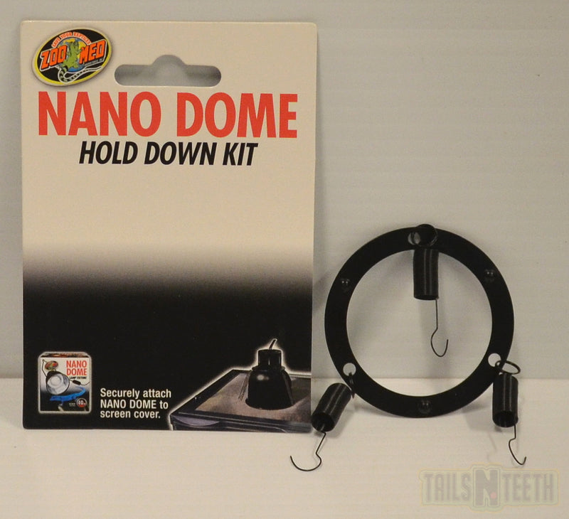 Zoo Med Nano Dome Hold Down Clip for Terrarium Lighting - Reduce Blown Bulbs!!