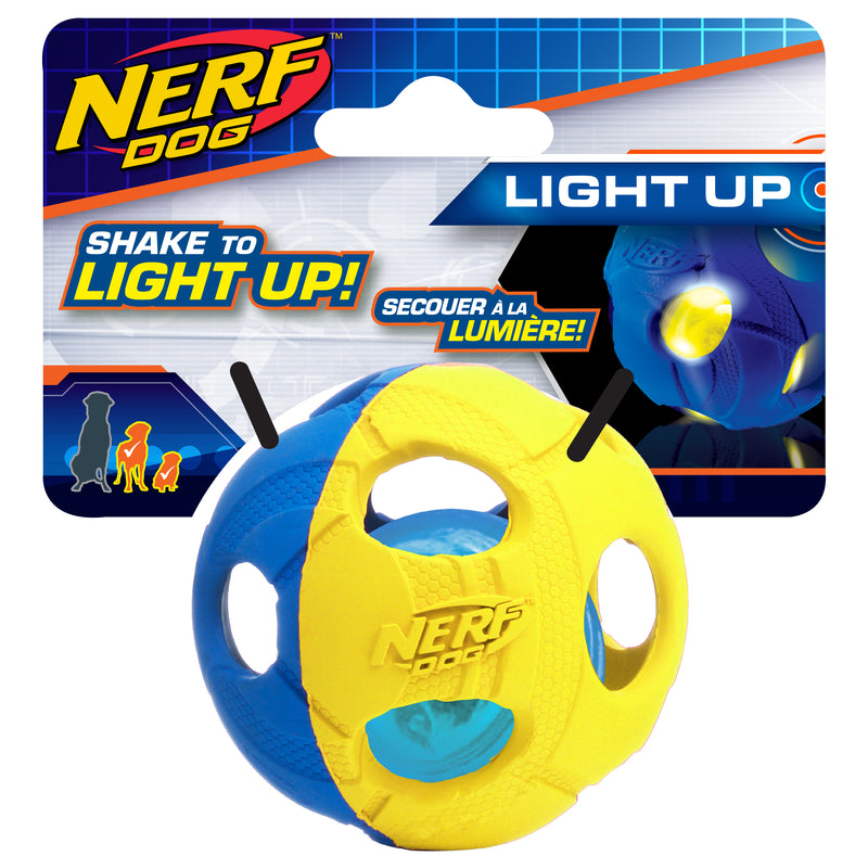 Nerf light discount up dog ball