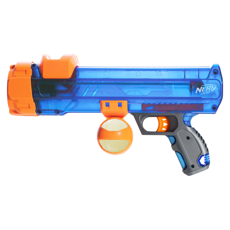 Nerf Tennis Ball Blaster with LED Glow Ball - Translucent - 40 cm (16 in)