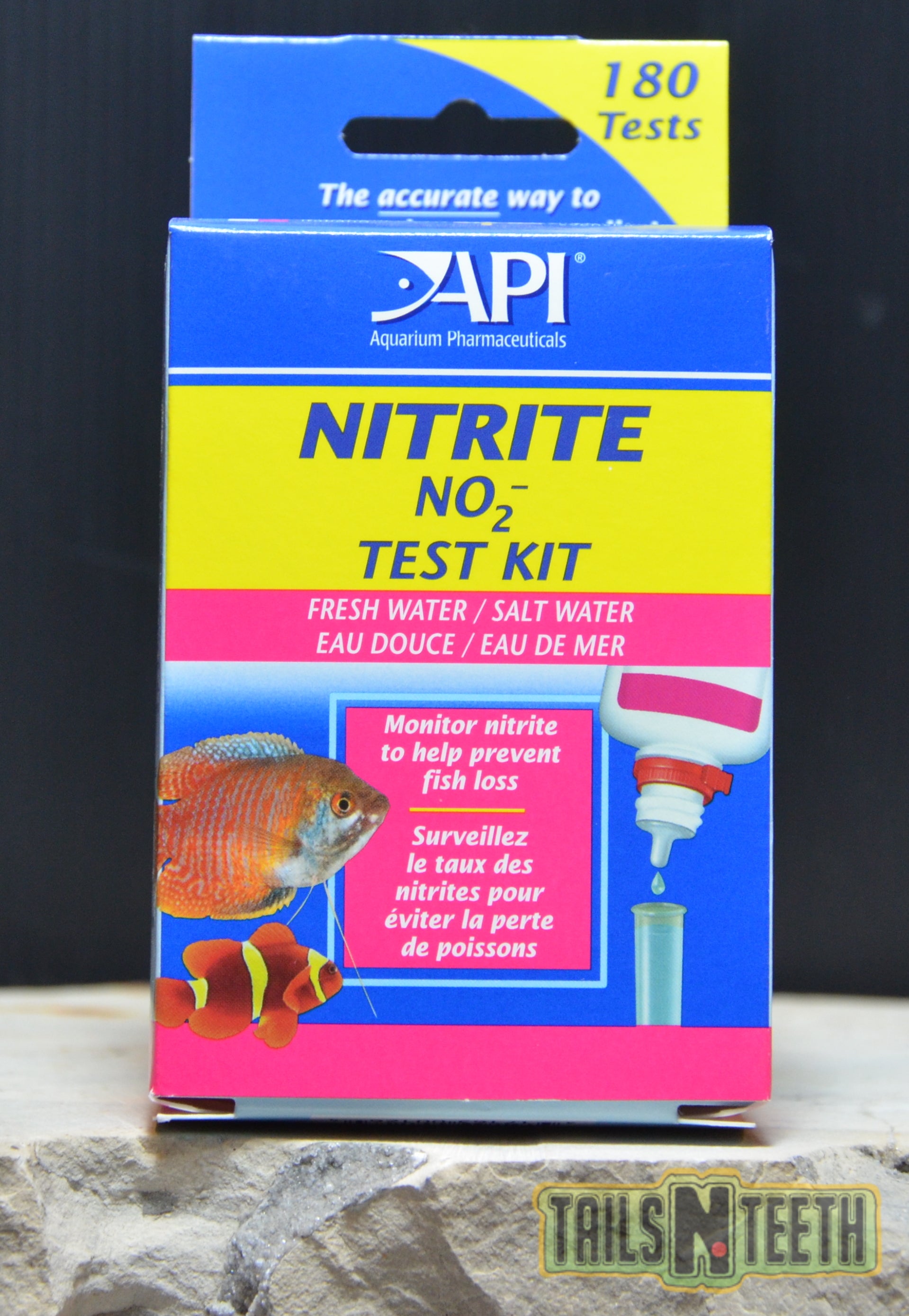 API Nitrite (NO2) Test Kit - Monitor Nitrites To Reduce Fish Loss