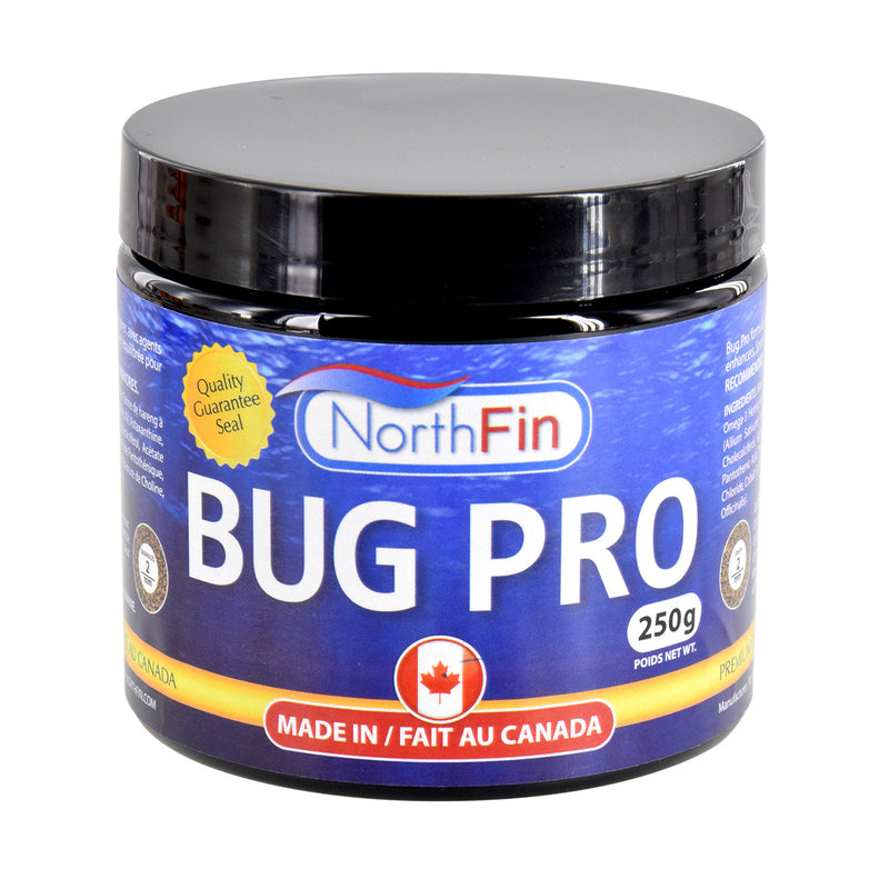 NorthFin Bug Pro Crisps 250 g ~ Premium Fish Food - Made In Canada