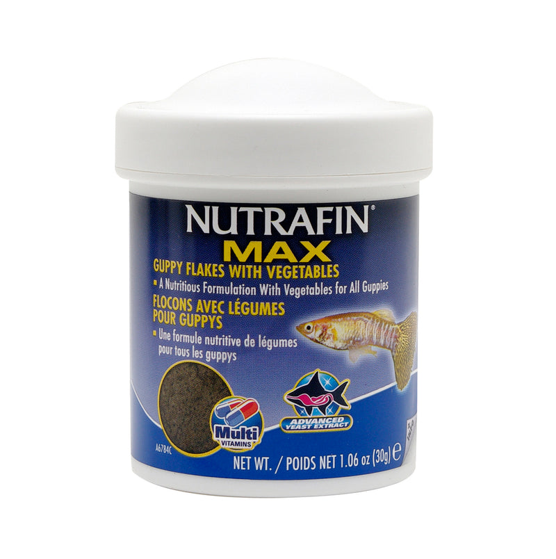 Nutrafin Max Guppy Flakes With Vegetables 30 g (1.06 oz)