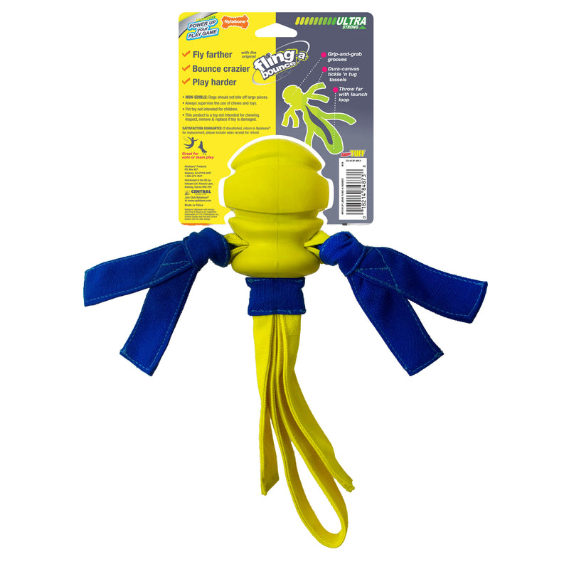 Nylabone Power Play Rubber Dog Toy Fetch-a-Bounce