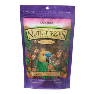 LAFEBER® SUNNY ORCHARD NUTRI-BERRIES FOR PARROTS 10 OZ