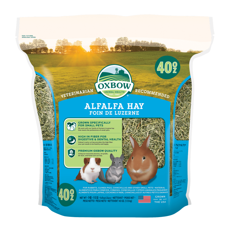 OXBOW ANIMAL HEALTH ALFALFA HAY 40 OZ