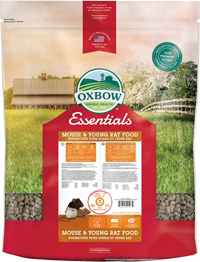 OXBOW ANIMAL HEALTH ESSENTIALS ADULT GUINEA PIG 25 LB