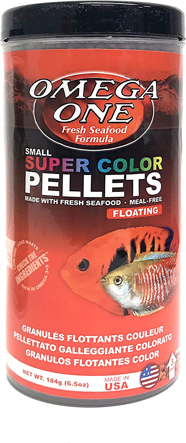 Omega One Super Colour Pellets - 3mm Floating - 226g (8oz)