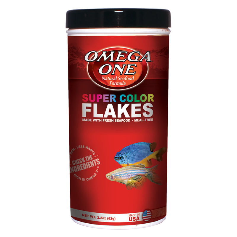 Omega One Super Colour Flakes - 62g (2.2oz)